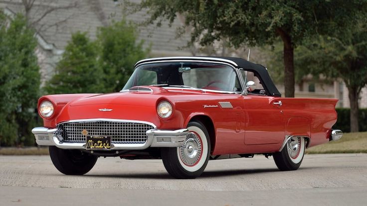 1957 Ford Thunderbird F Code At Indy 2019 As S134 Mecum Auctions