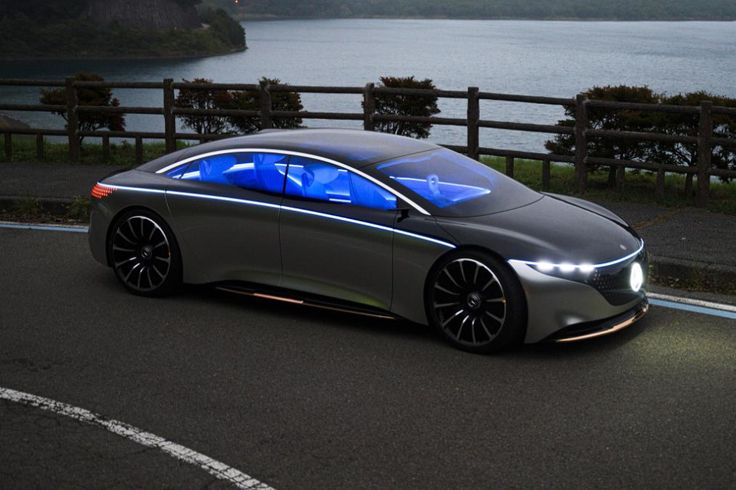 New Mercedes Vision Eqs Concept Review Pictures Auto Express