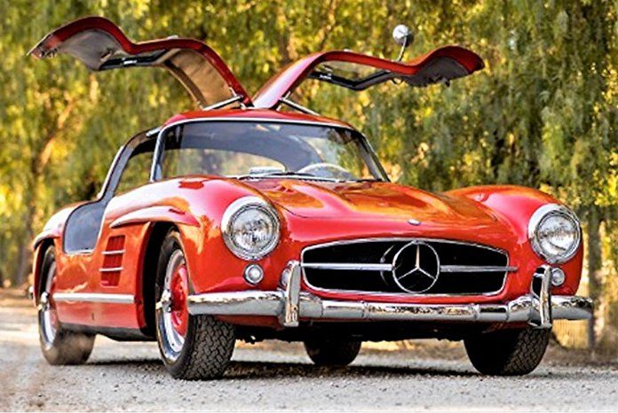 Pick Of The Day 1955 Mercedes Benz 300 Sl Gullwing For Flying High